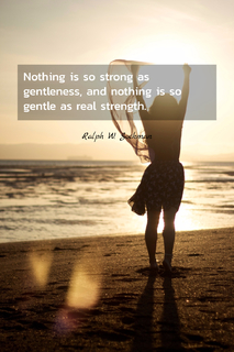 nothing is so strong as gentleness and nothing is so gentle as real strength...