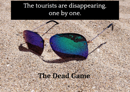 a romp in the sand footsteps for the dead...