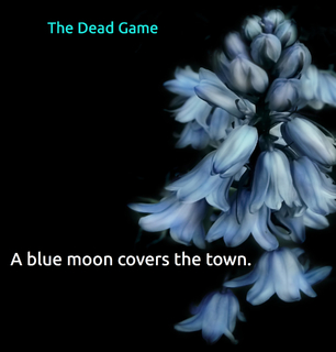 a blue moon covers the town...