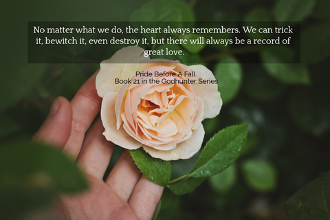 no matter what we do the heart always remembers we can trick it bewitch it even...
