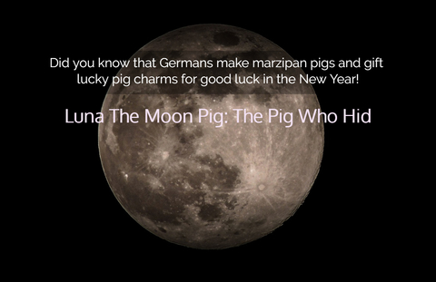 did you know that germans make marzipan pigs and gift lucky pig charms for good luck in...