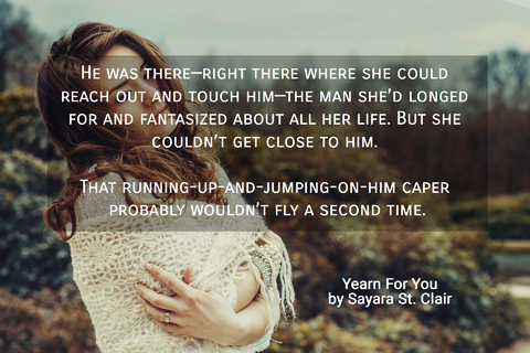 he was thereright there where she could reach out and touch himthe man shed...