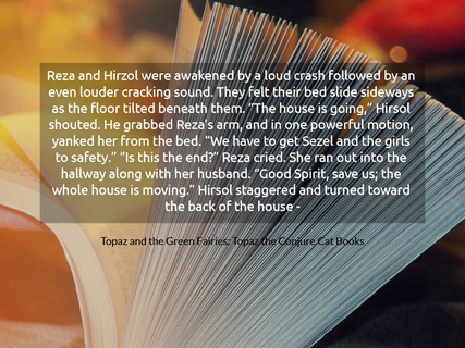 reza and hirzol were awakened by a loud crash followed by an even louder cracking sound...