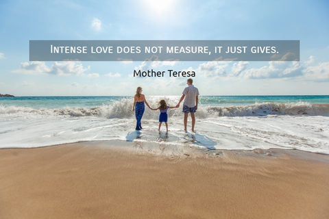 intense love does not measure it just gives...