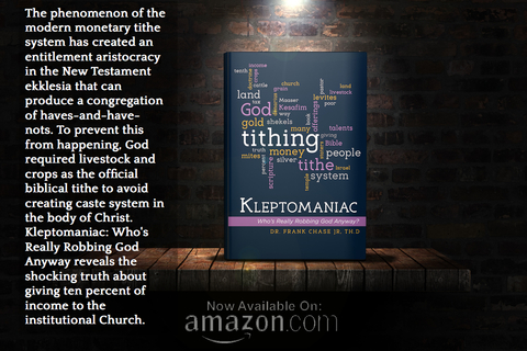 the phenomenon of the modern monetary tithing system has created an entitlement...