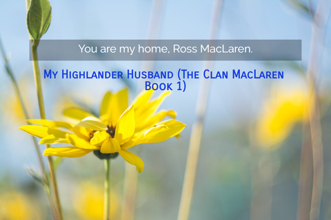 you are my home ross maclaren...