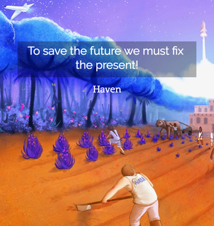to save the future we must fix the present...