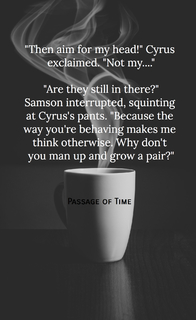 then aim for my head cyrus exclaimed not my are they still in there...