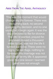 this was the moment that would change my life forever there was no turning back no...