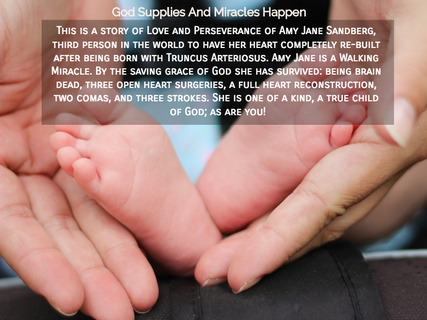 this is a story of love and perseverance of amy jane sandberg third person in the world...
