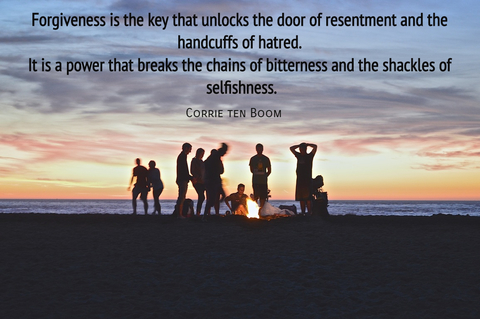 forgiveness is the key that unlocks the door of resentment and the handcuffs of hatred...