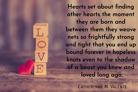 hearts set about finding other hearts the moment they are born and between them they...