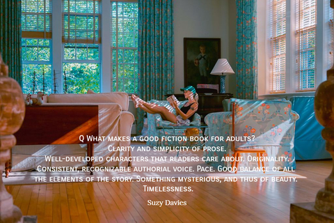 q what makes a good fiction book for adults a clarity and simplicity of prose well...