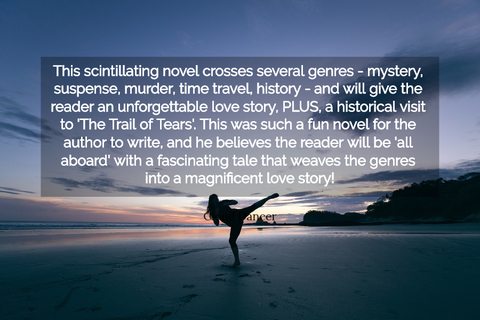 this scintillating novel crosses several genres mystery suspense murder time travel...