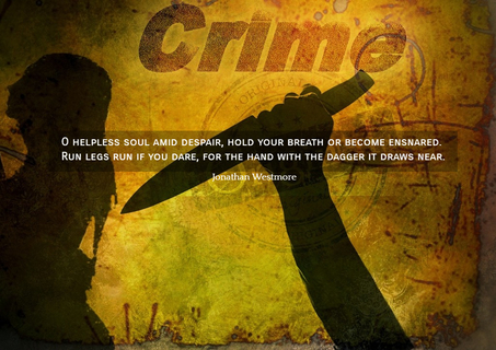 poor helpless soul amid despair hold your breath or become ensnared run now for your...