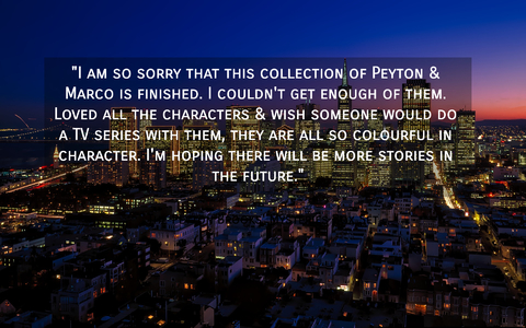 i am so sorry that this collection of peyton marco is finished i couldnt get...