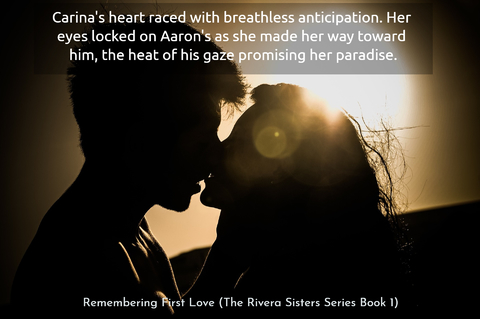 carinas heart raced with breathless anticipation her eyes locked on aarons as she...
