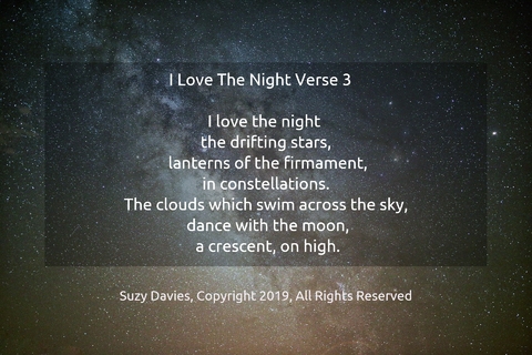 i love the night verse 3 love the night the drifting stars lanterns of the firmament...