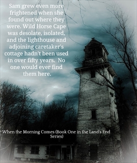 sam grew even more frightened when she found out where they were wild horse cape was...