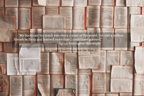 my books are my reach into every corner of the world ive met a million friends in...