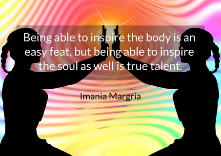 being able to inspire the body is an easy feat but being able to inspire the soul as...