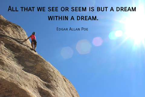 all that we see or seem is but a dream within a dream...