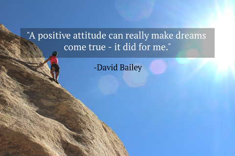 a positive attitude can really make dreams come true it did for me...