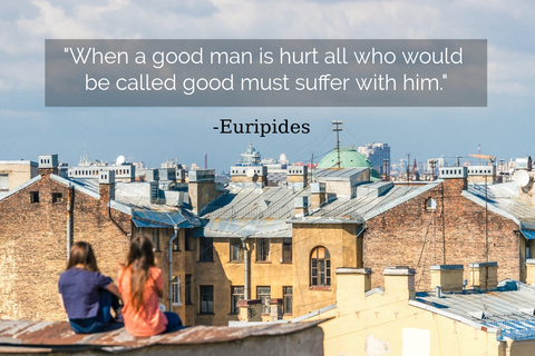 when a good man is hurt all who would be called good must suffer with him...