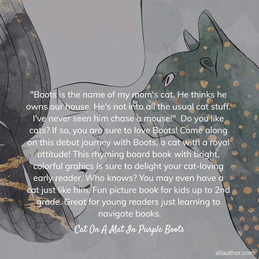 boots is the name of my moms cat he thinks he owns our house hes not into all the...