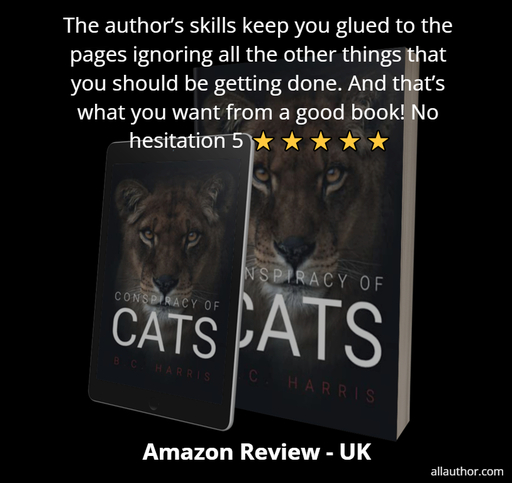 the authors skills keep you glued to the pages ignoring all the other things that you...