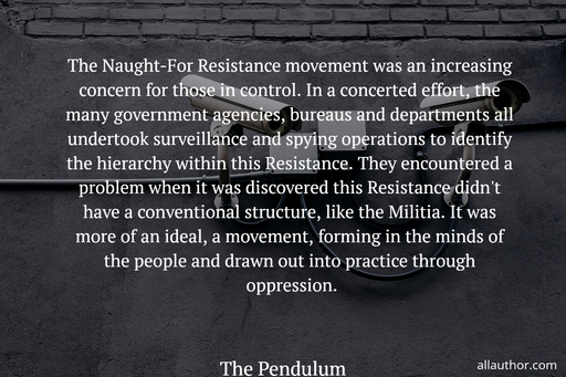  the naught for resistance movement was an increasing concern for those in control  in a...