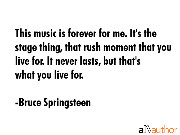 This music is forever for me. It\