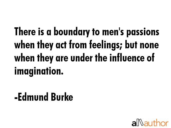 There is a boundary to men\