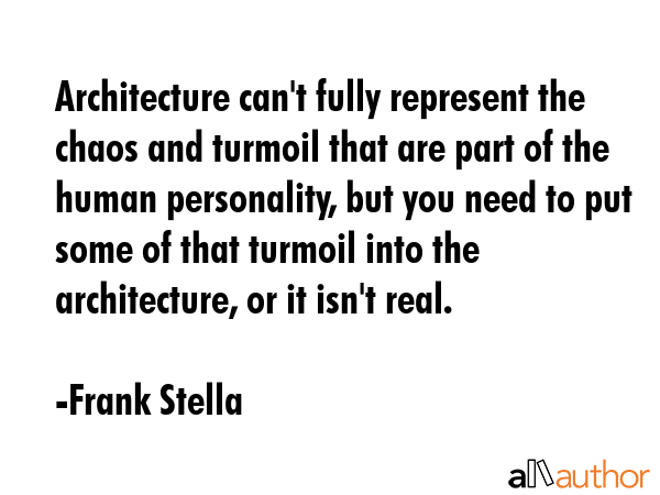 Architecture can\