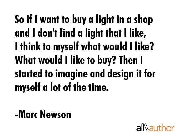 So if I want to buy a light in a shop and I don\