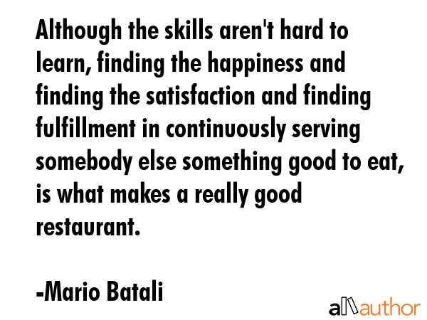 Although the skills aren\