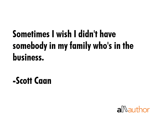 Sometimes I wish I didn\