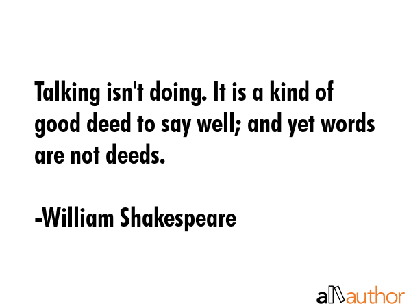 Talking isn\