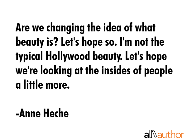 Are we changing the idea of what beauty is? Let\