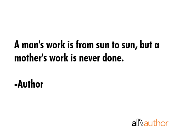 A man\