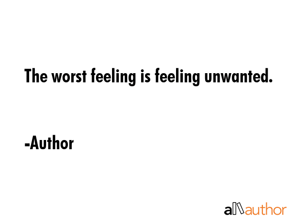 feeling unwanted quotes