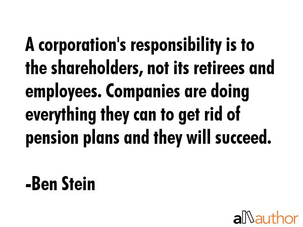 A corporation\