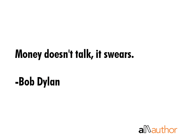 Money doesn\