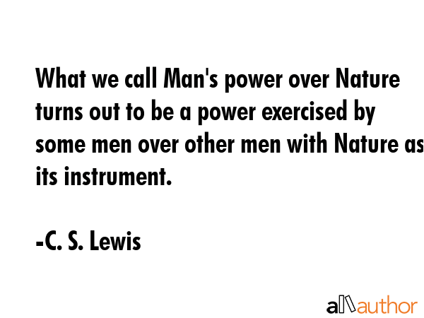 What we call Man\