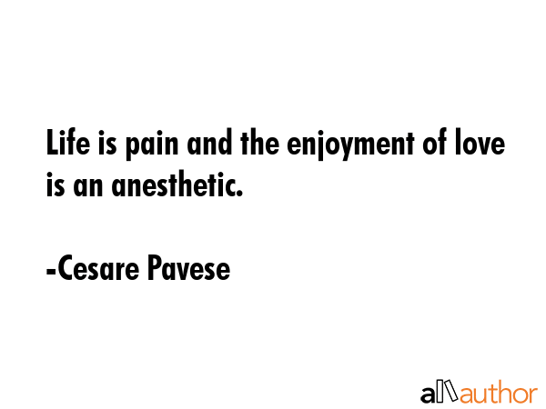 life is pain quote