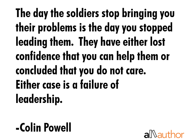36+ Colin Powell Quotes The Day Soldiers Stop Background