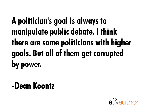 A politician\