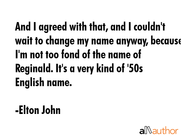 And I agreed with that, and I couldn\