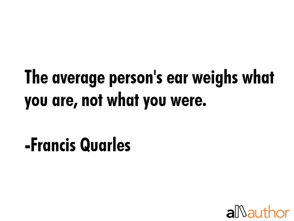 The average person\