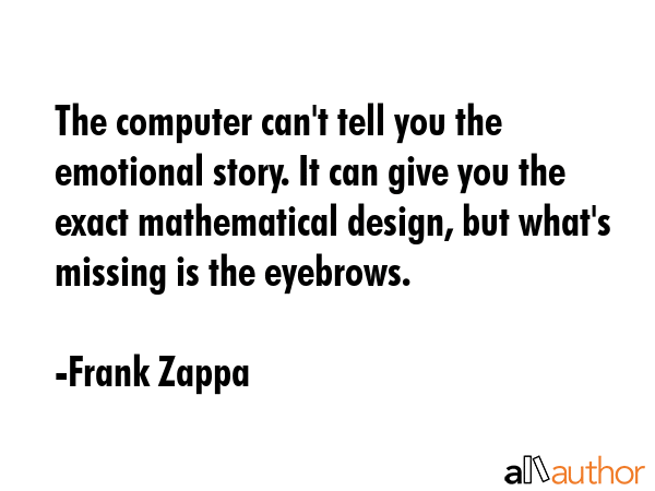 The computer can\